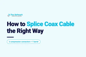Splicing Coax Cable